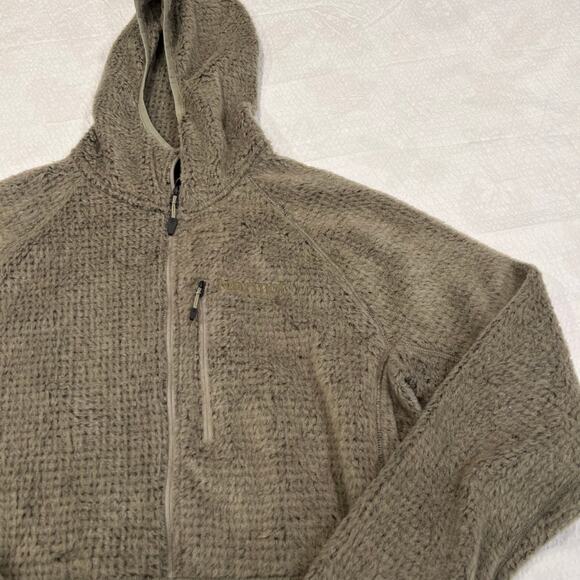 Marmot wool pullover hooded sweater S men - Picture 4 of 11